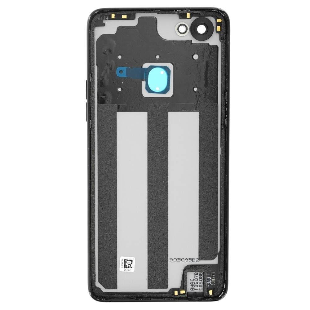 für Oppo A3 Akkudeckel Backcover Schwarz Akkufachdeckel Rückseite