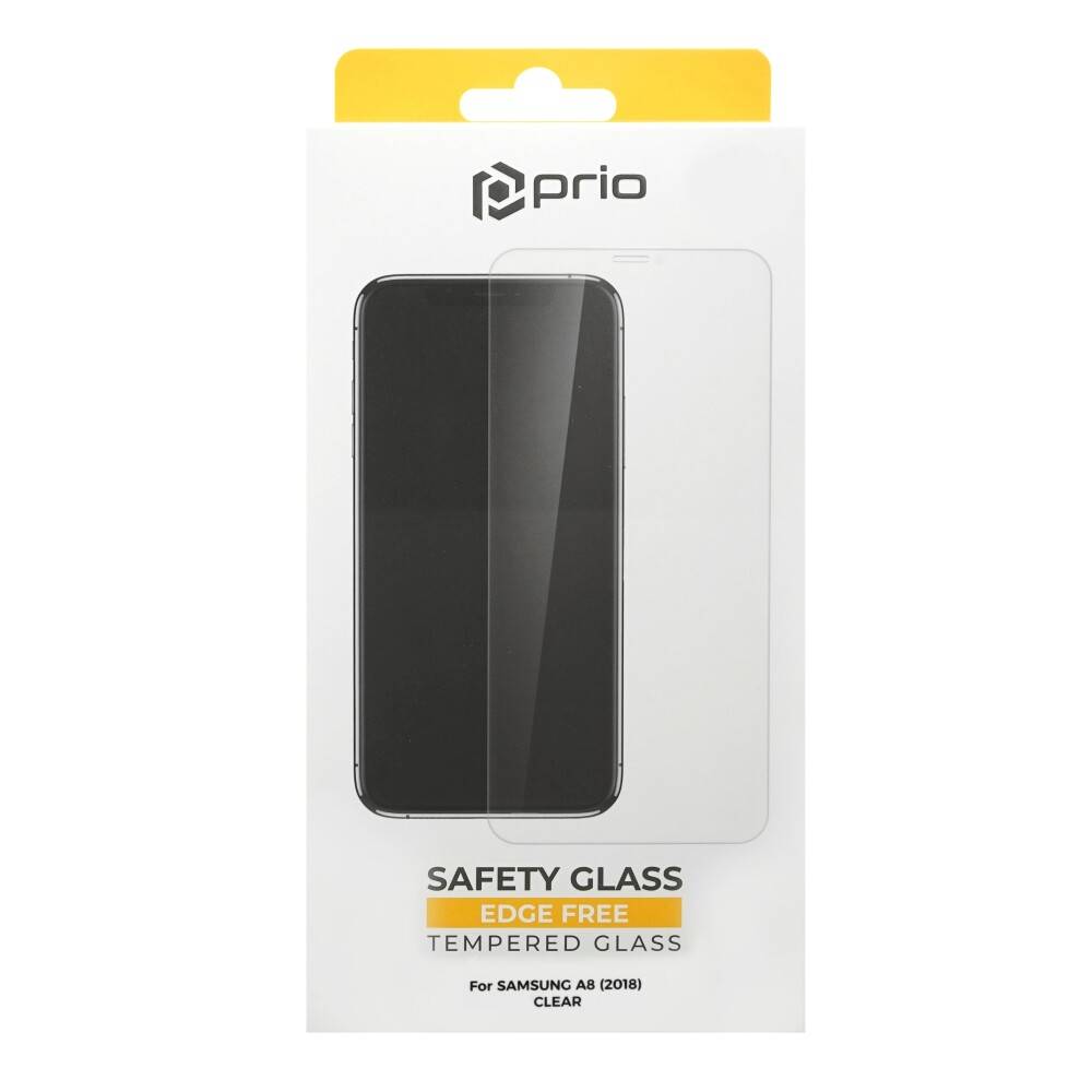 prio Displayschutzglas für Samsung A8 (2018) transparent