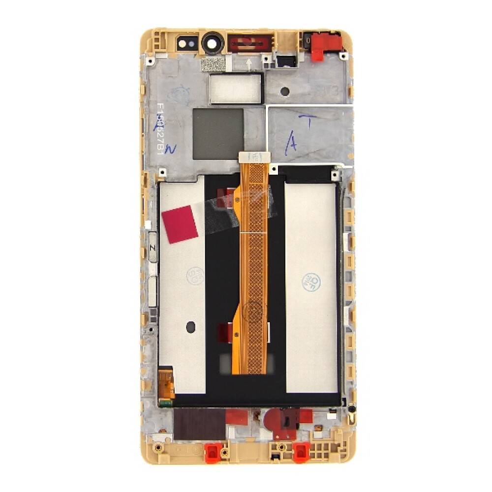 Display für Huawei Mate S LCD + Rahmen Gold Touch Bildschirm