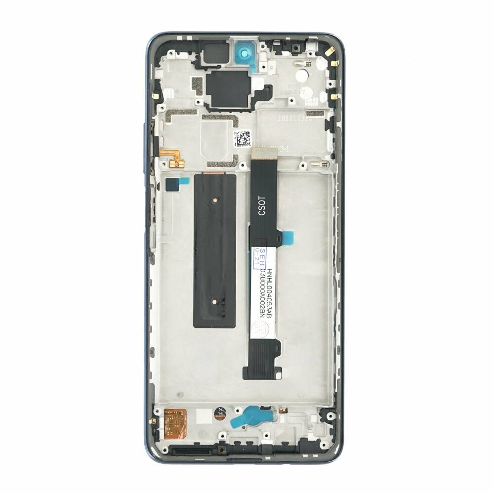 Displayeinheit + Rahmen für Xiaomi Mi 10T Lite 5G schwarz