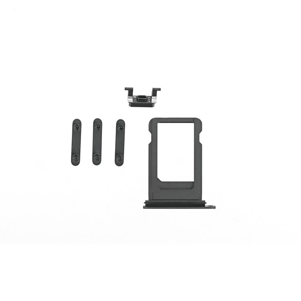 Tasten Set für iPhone 8 space grau
