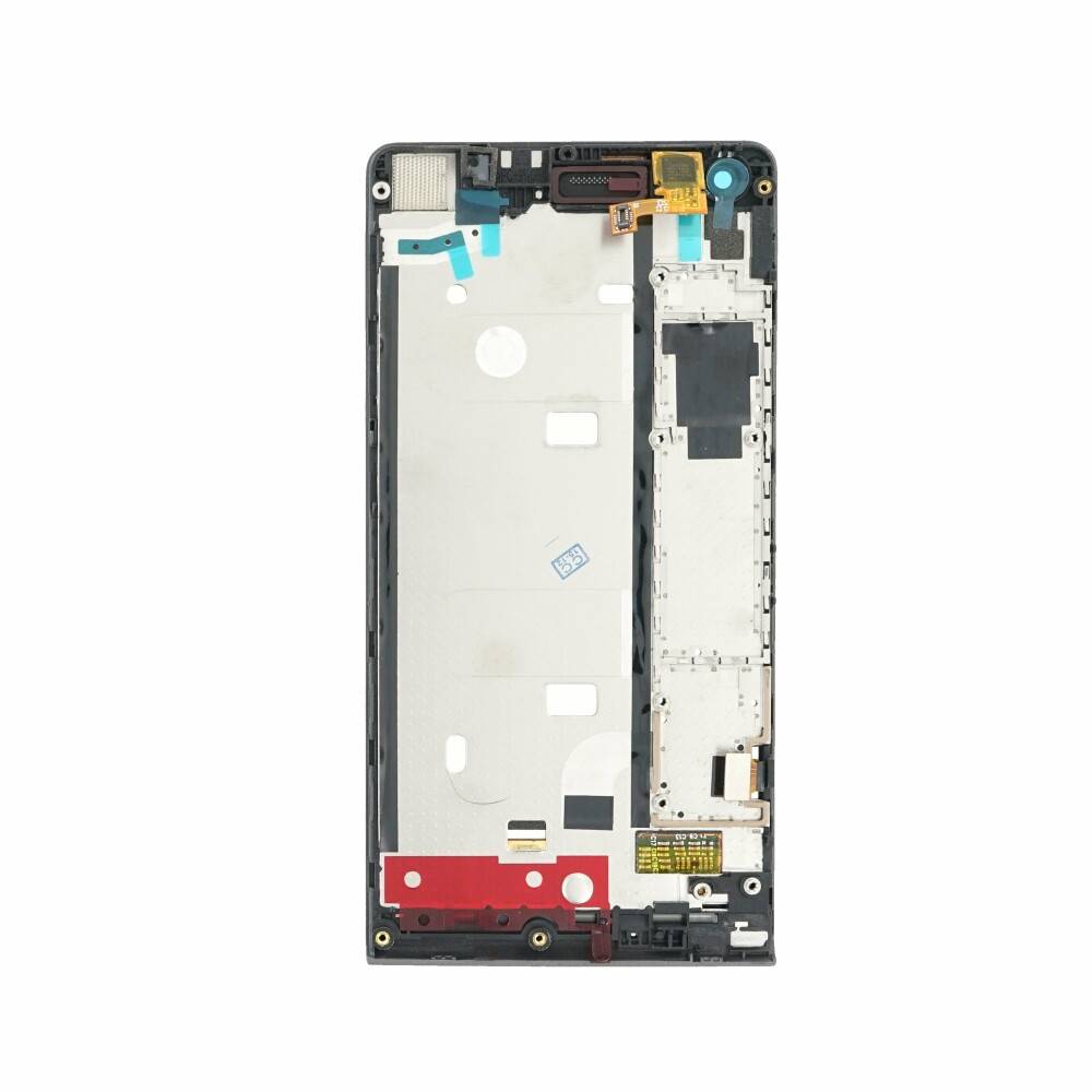 LCD Display für Huawei Ascend G6 Schwarz Mit Rahmen Bildschirm Touch