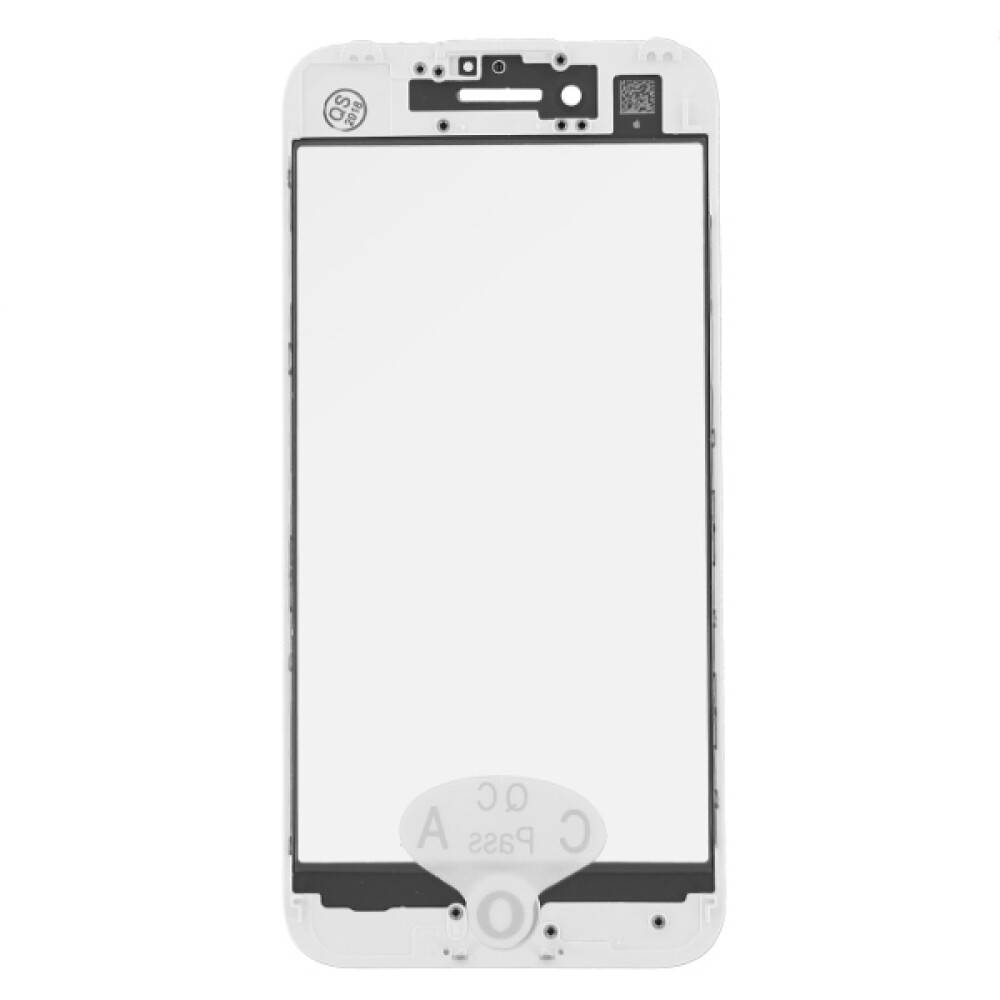 Touchscreen für iPhone 7 Weiß LCD + Rahmen Display Ersatz