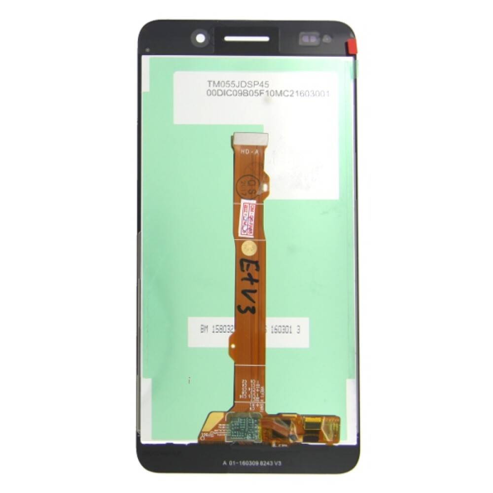 Display für Huawei Y6 II Schwarz LCD Ersatz Touch Bildschirm