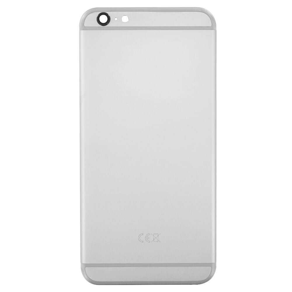 iPhone 6s Akkufachdeckel Backcover silber Akkufachdeckel Kameraglas Rückseite