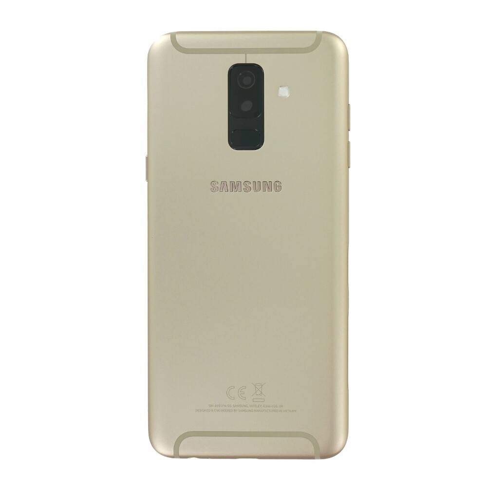 Original für Samsung Galaxy A6 Plus 2018 Akkufachdeckel GH82-16428D Gold