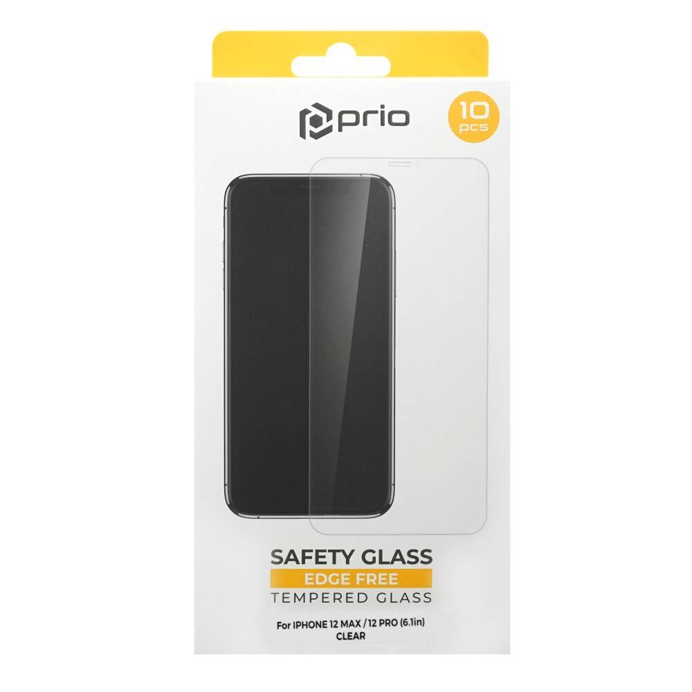 prio 10x Displayschutzglas für iPhone 12/12 Pro transparent