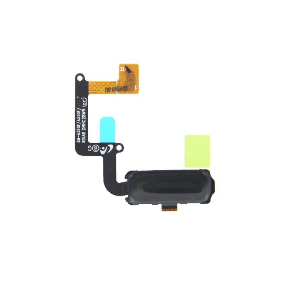 Original Home Button Taste Samsung Galaxy A5 2017 A520F Flex schwarz GH96-10448A