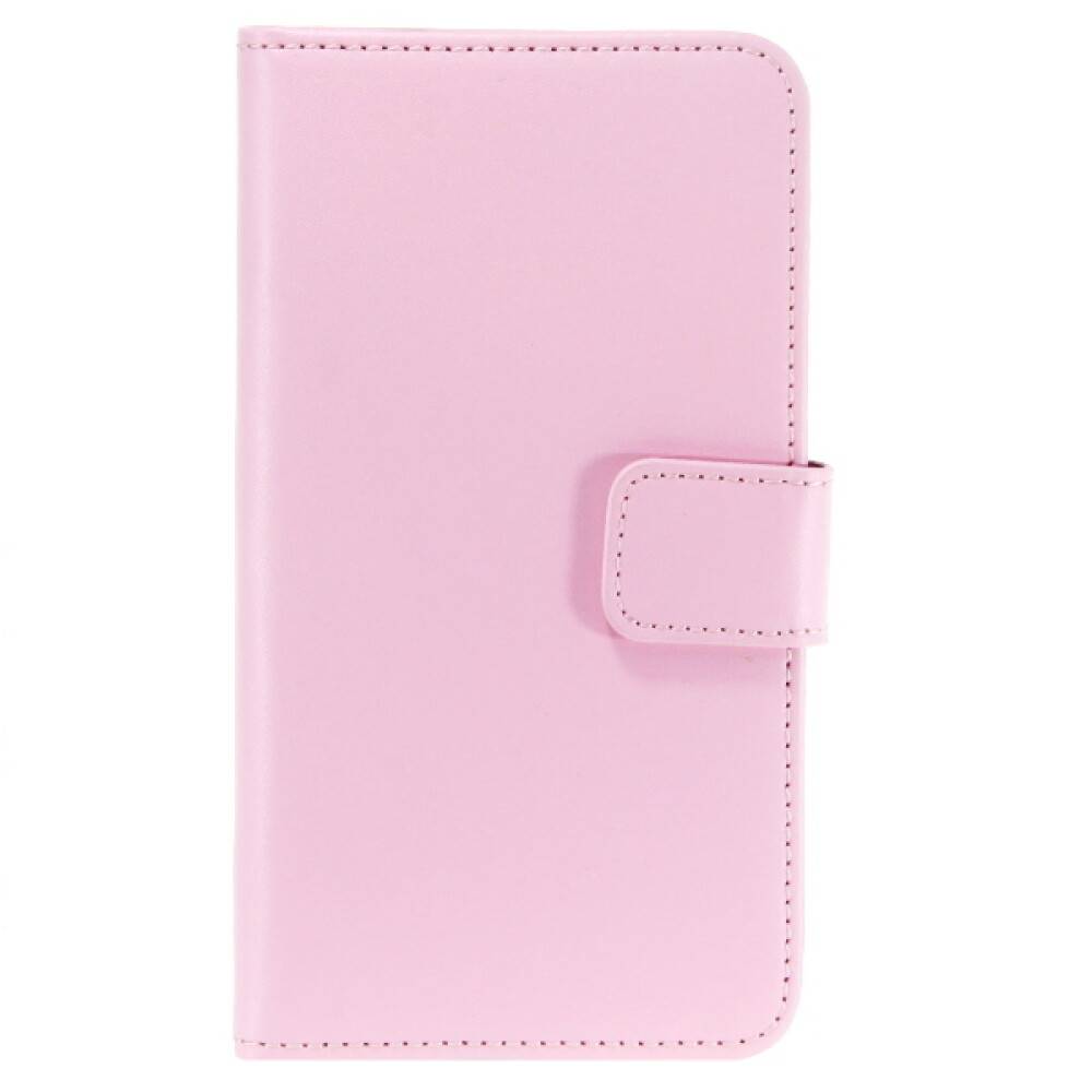 Book Case Handyhülle für Samsung Galaxy S5 Pink Künstliches Leder Tasche Schutz