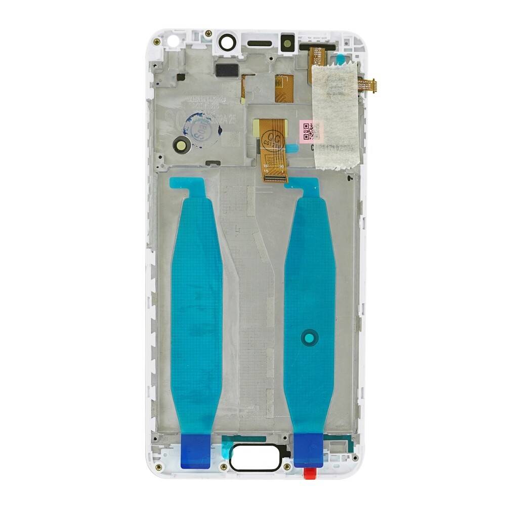Display für Asus Zenfone 4 Max Pro LCD + Rahmen weiß Touch Bildschirm