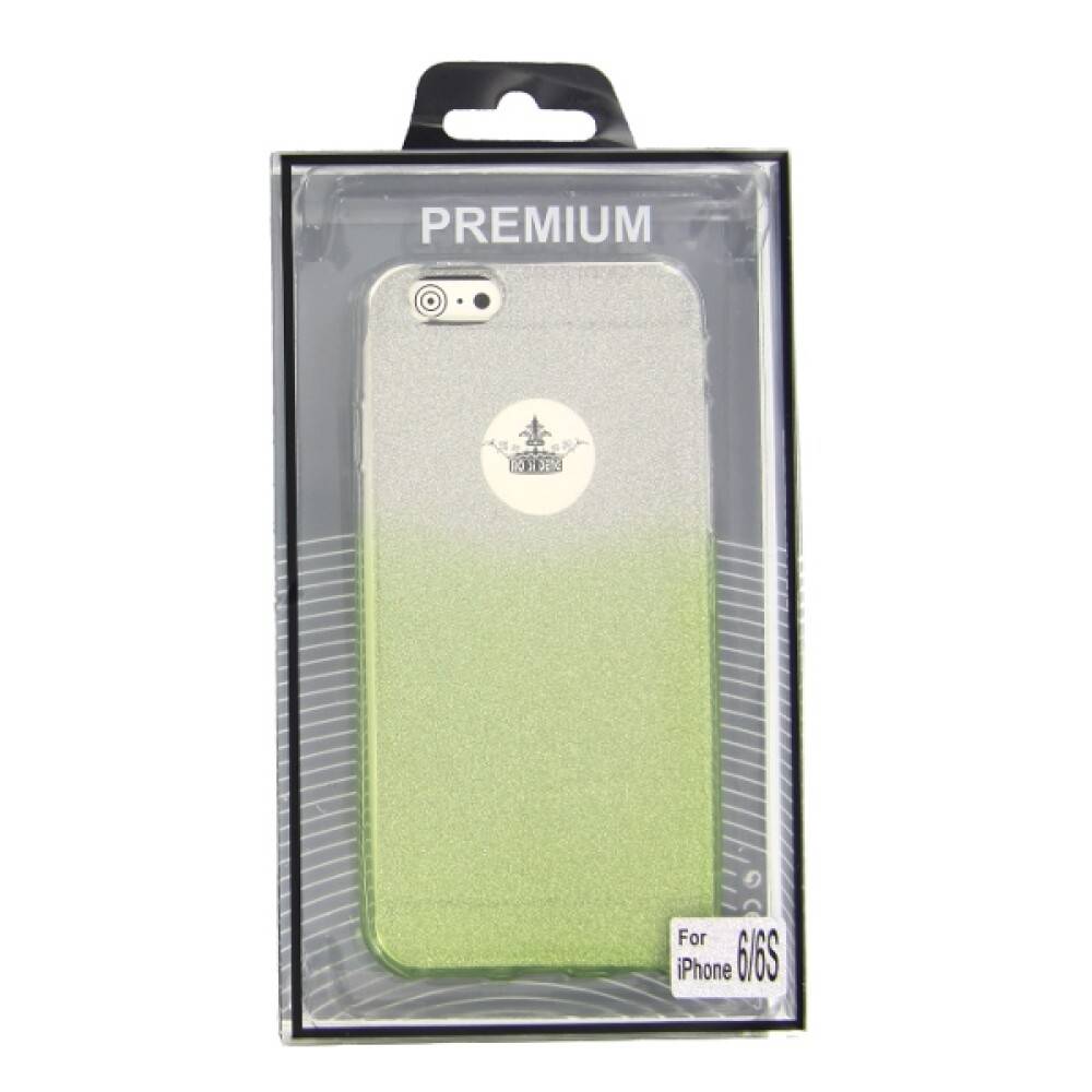 TPU Handyhülle für iPhone 6 6S grün Schutz Tasche