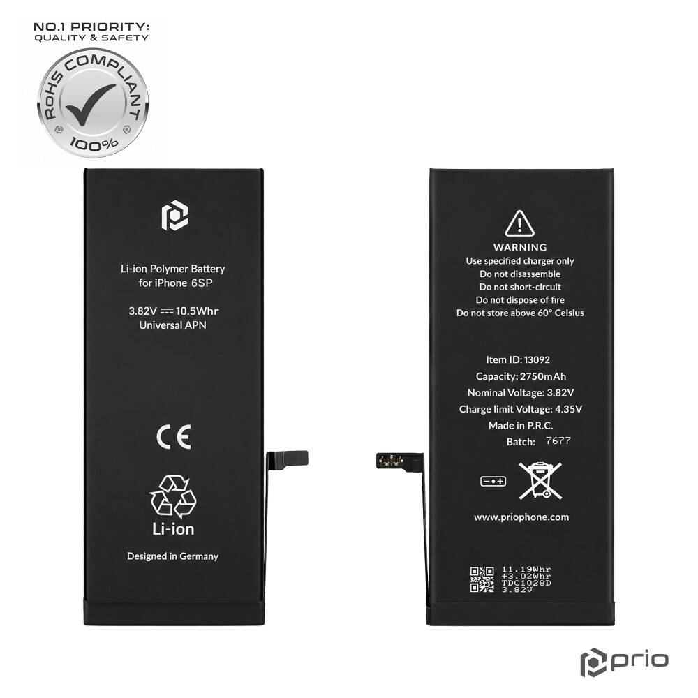 Prio Akku für iPhone 6s Plus (Universal APN)
