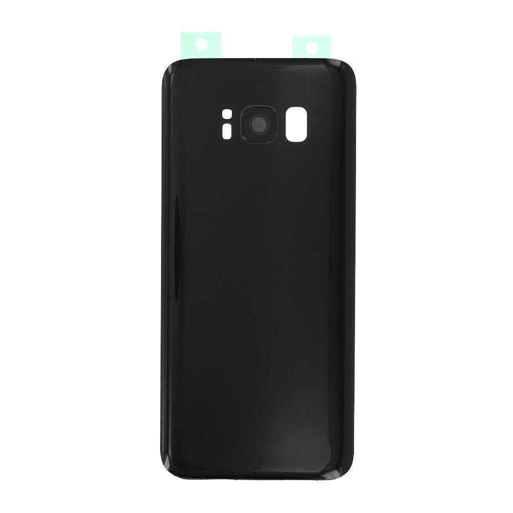 für Samsung Galaxy S8 Akkudeckel Backcover schwarz ohne Logo Akkufachdeckel