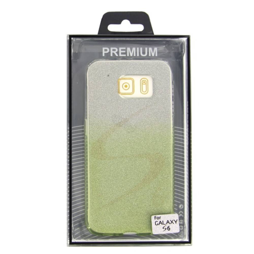 TPU Handyhülle für Samsung Galaxy S6 Grün Schutz Tasche