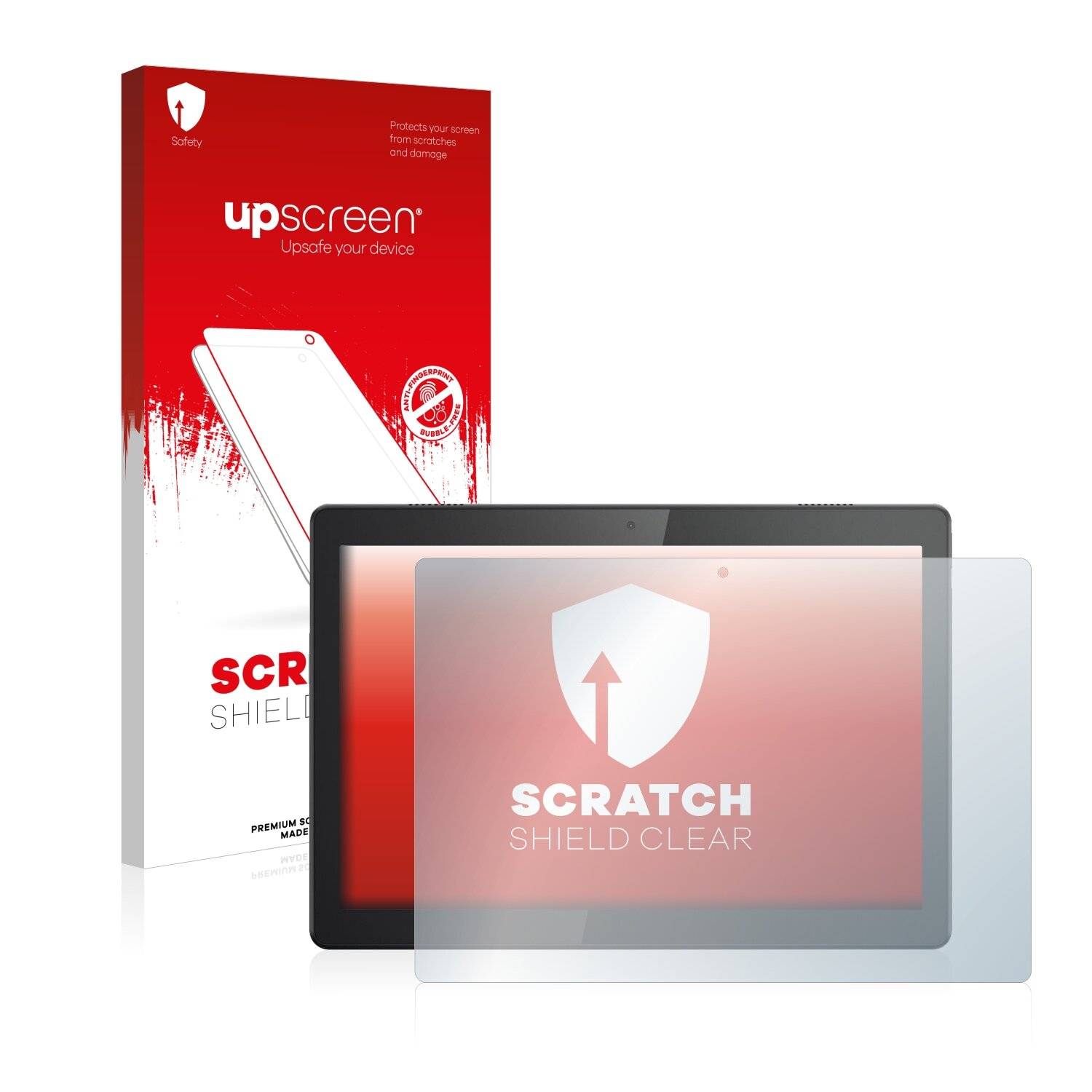 upscreen Scratch Shield Clear Premium Displayschutzfolie für Lenovo SmartTab M10 (1.