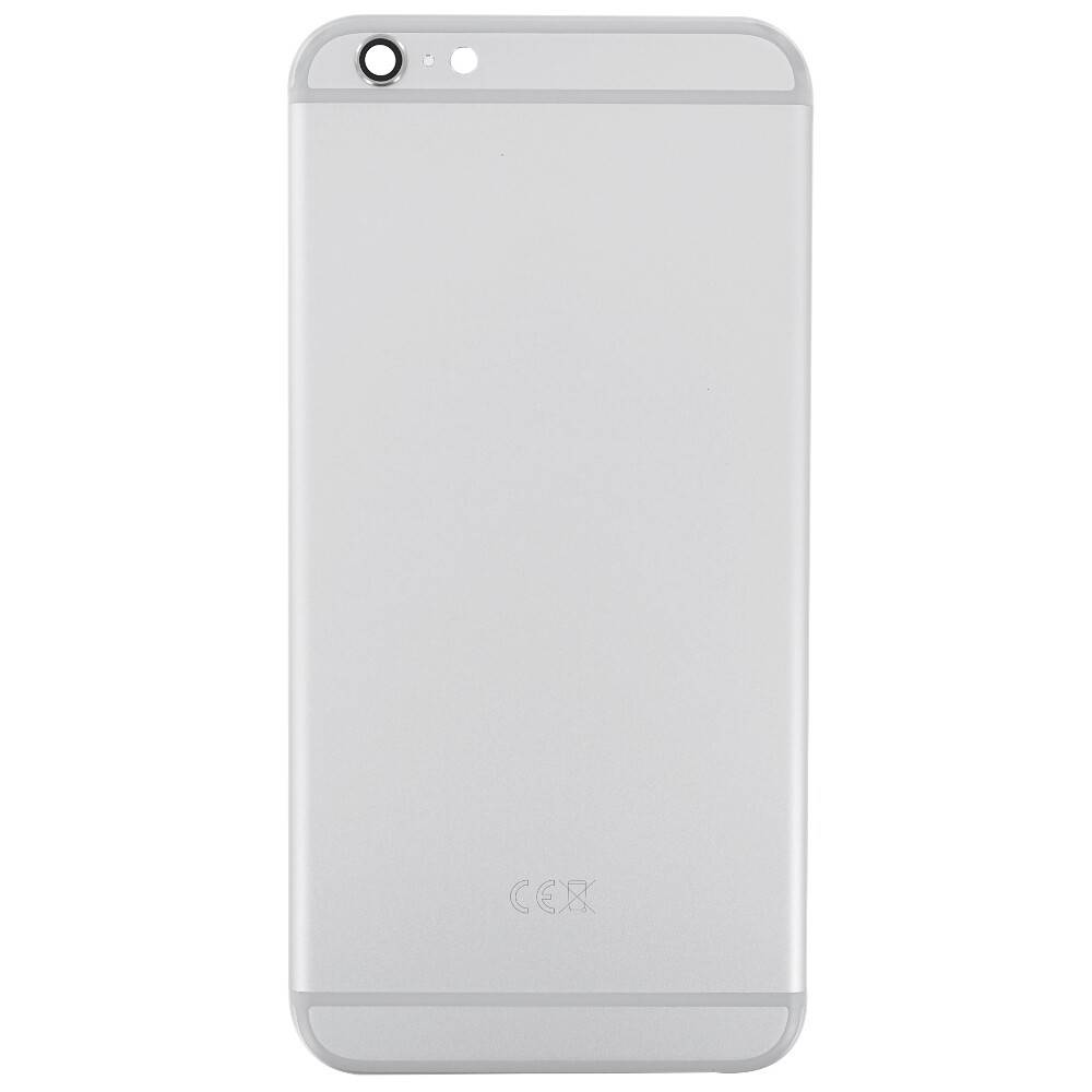 für iPhone 6 Plus Akkufachdeckel Rückseite Silber