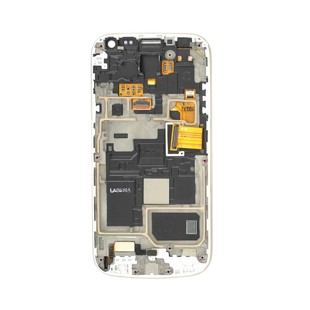 Original Display für Samsung S4 Mini I9190 LCD + Rahmen Weiß GH97-14766B