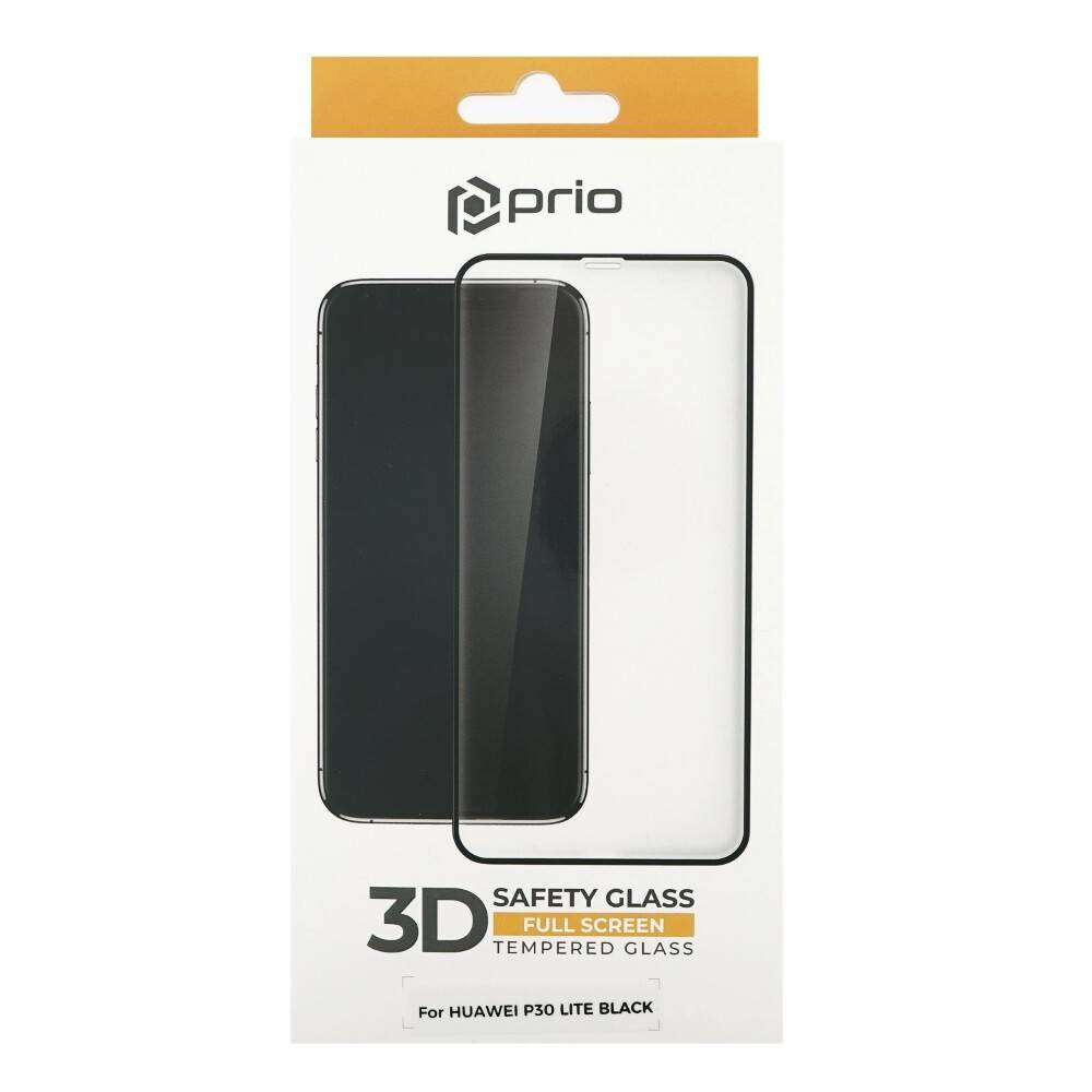 prio 3D Displayschutzglas für Huawei P30 lite/P30 lite Neue Version schwarz