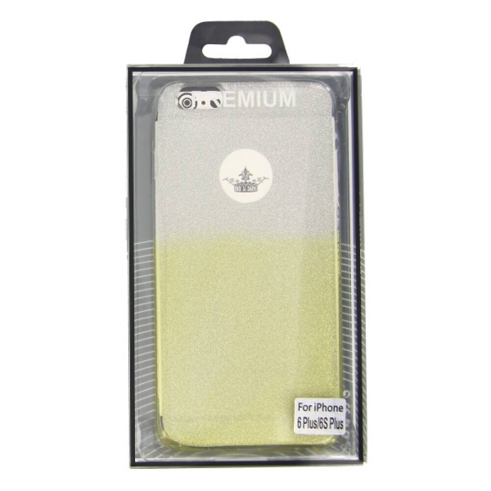 TPU Handyhülle für iPhone 6 6S Plus Gelb Schutz Tasche