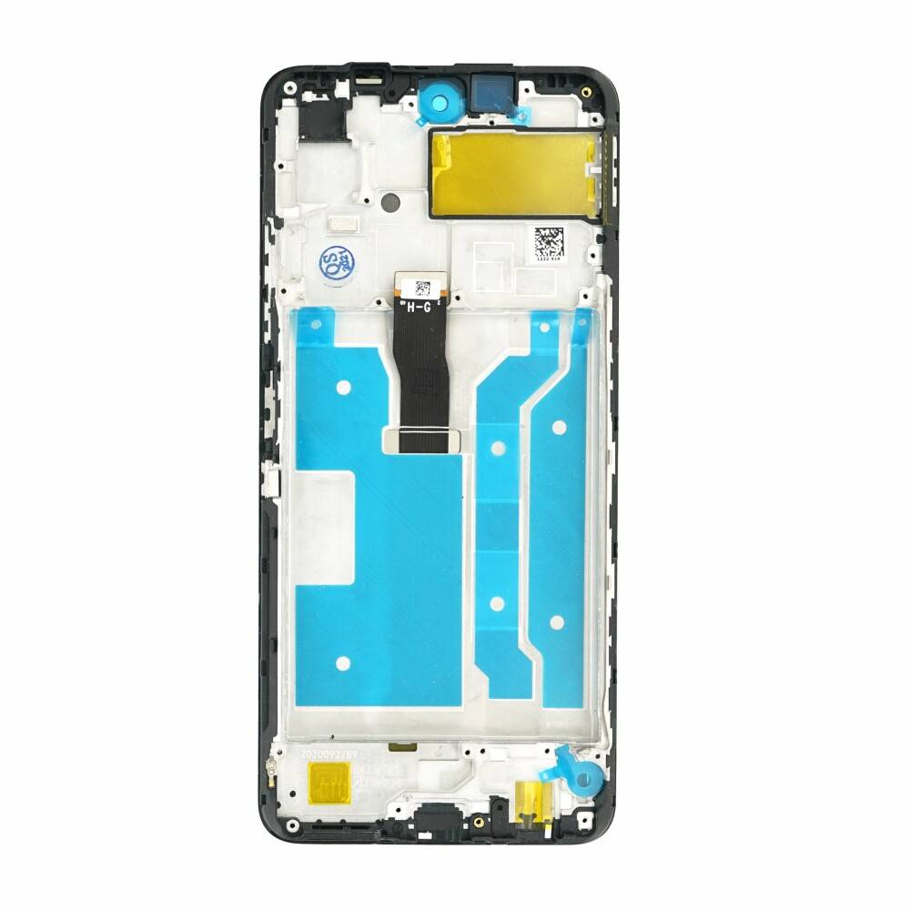 Display für Huawei P Smart 2021 Y7a LCD + Rahmen Schwarz Bildschirm Touch