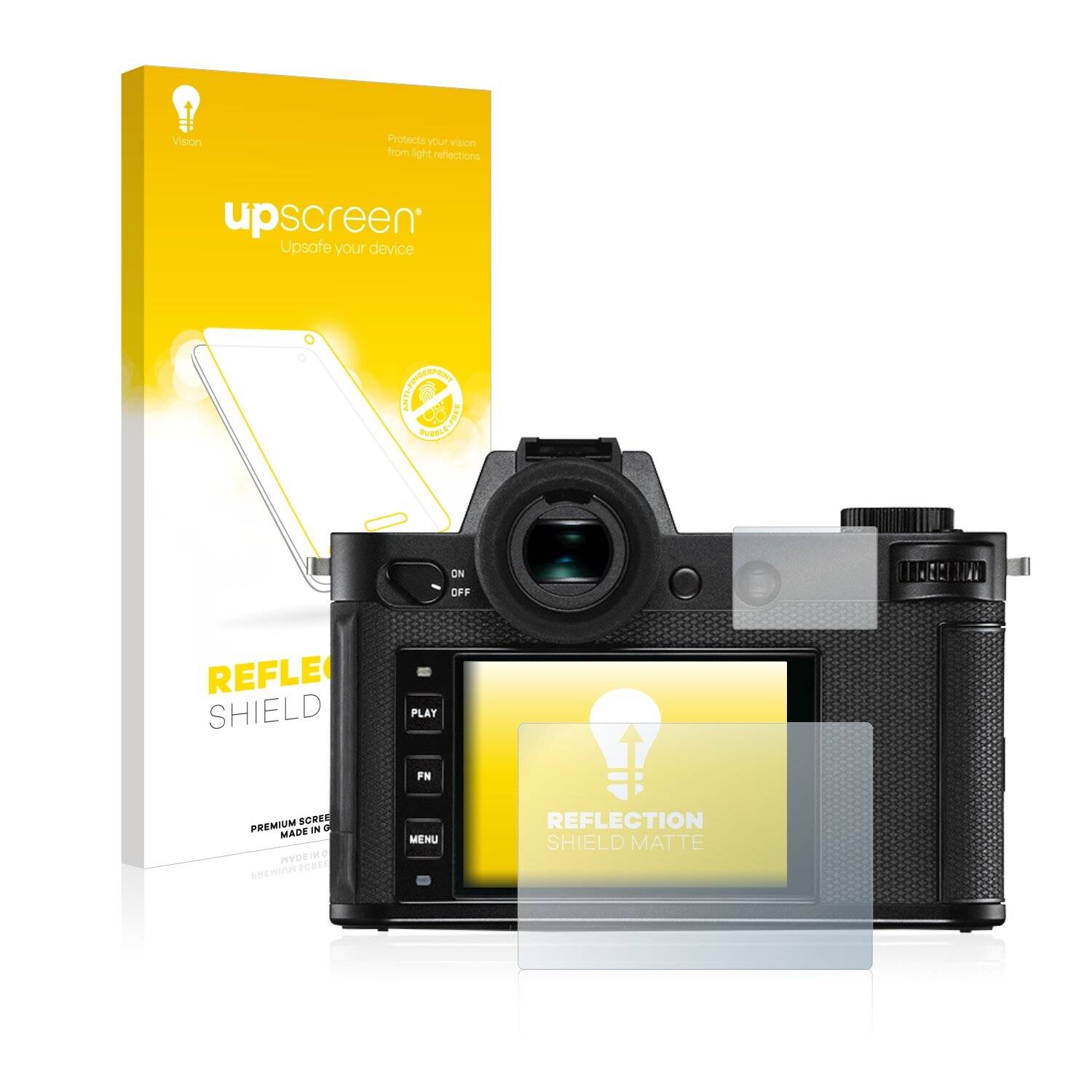 upscreen Reflection Shield Matte Premium Displayschutzfolie für Leica