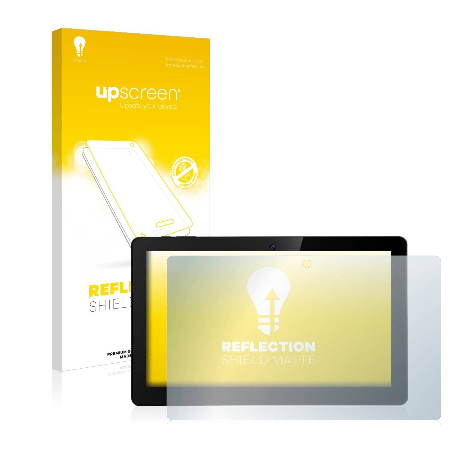 upscreen Reflection Shield Matte Premium Displayschutzfolie für Dragon Touch X10