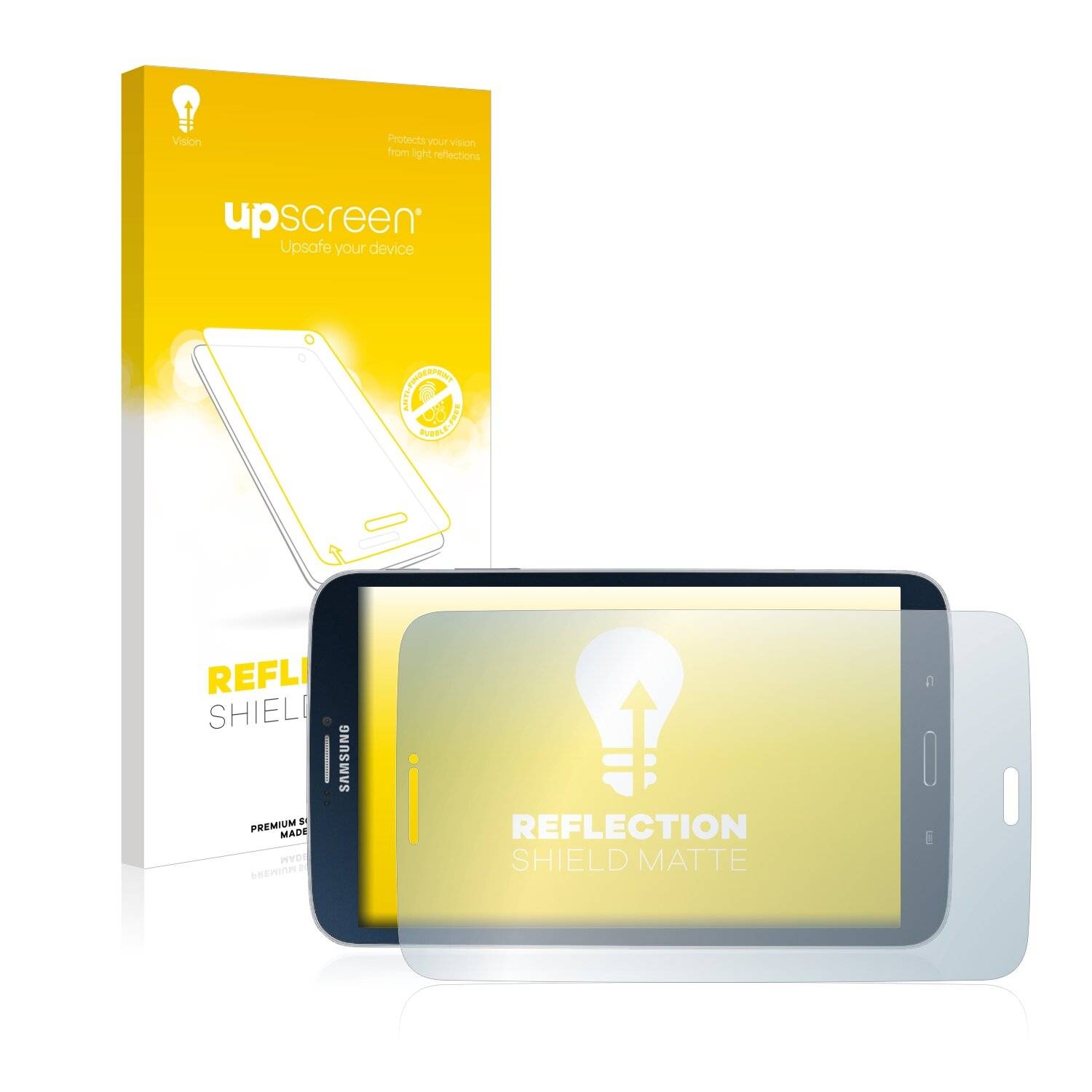 upscreen Reflection Shield Matte Premium Displayschutzfolie für Samsung Galaxy Tab 3 8.0