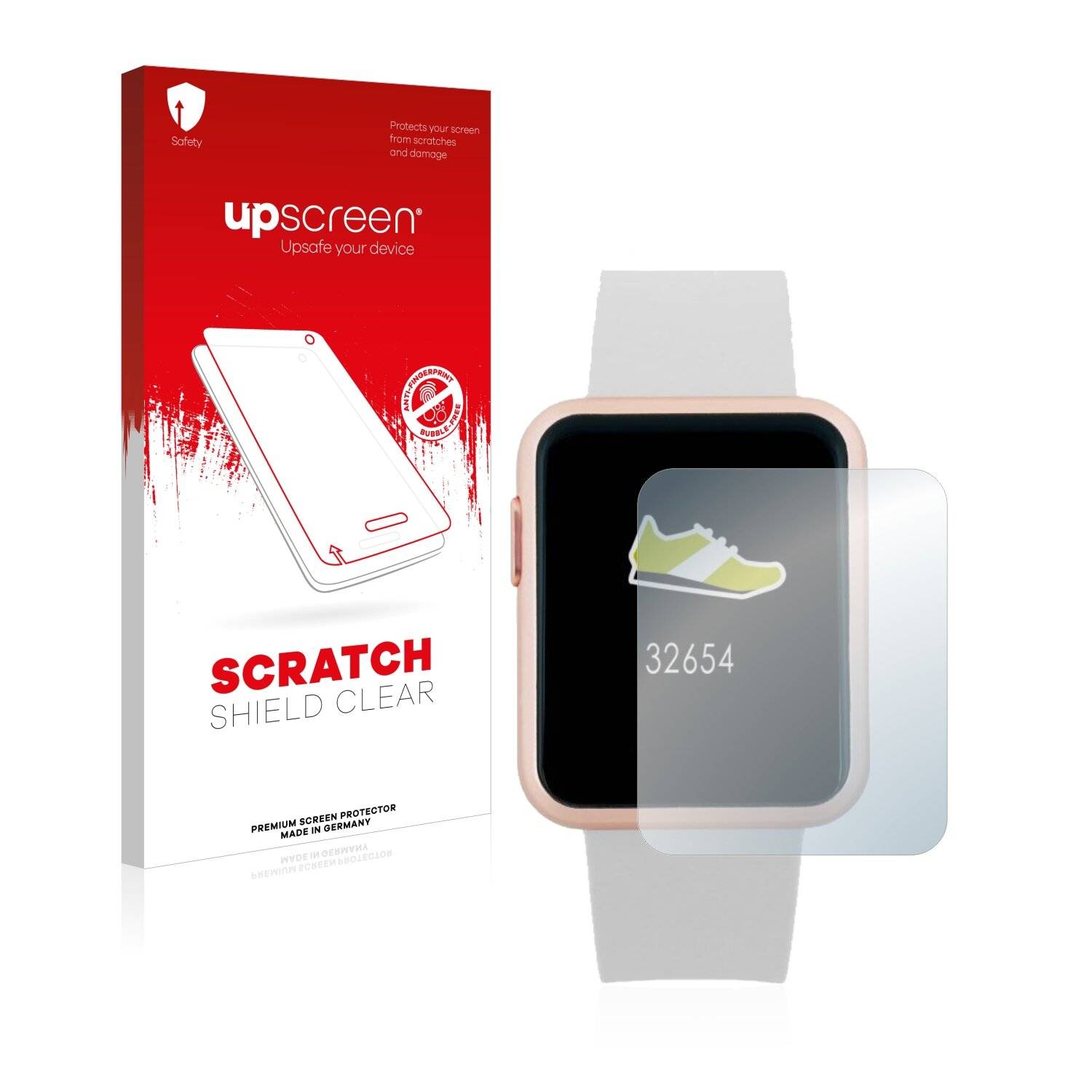 upscreen Scratch Shield Clear Premium Displayschutzfolie für Xlyne X-Watch Keto Sun