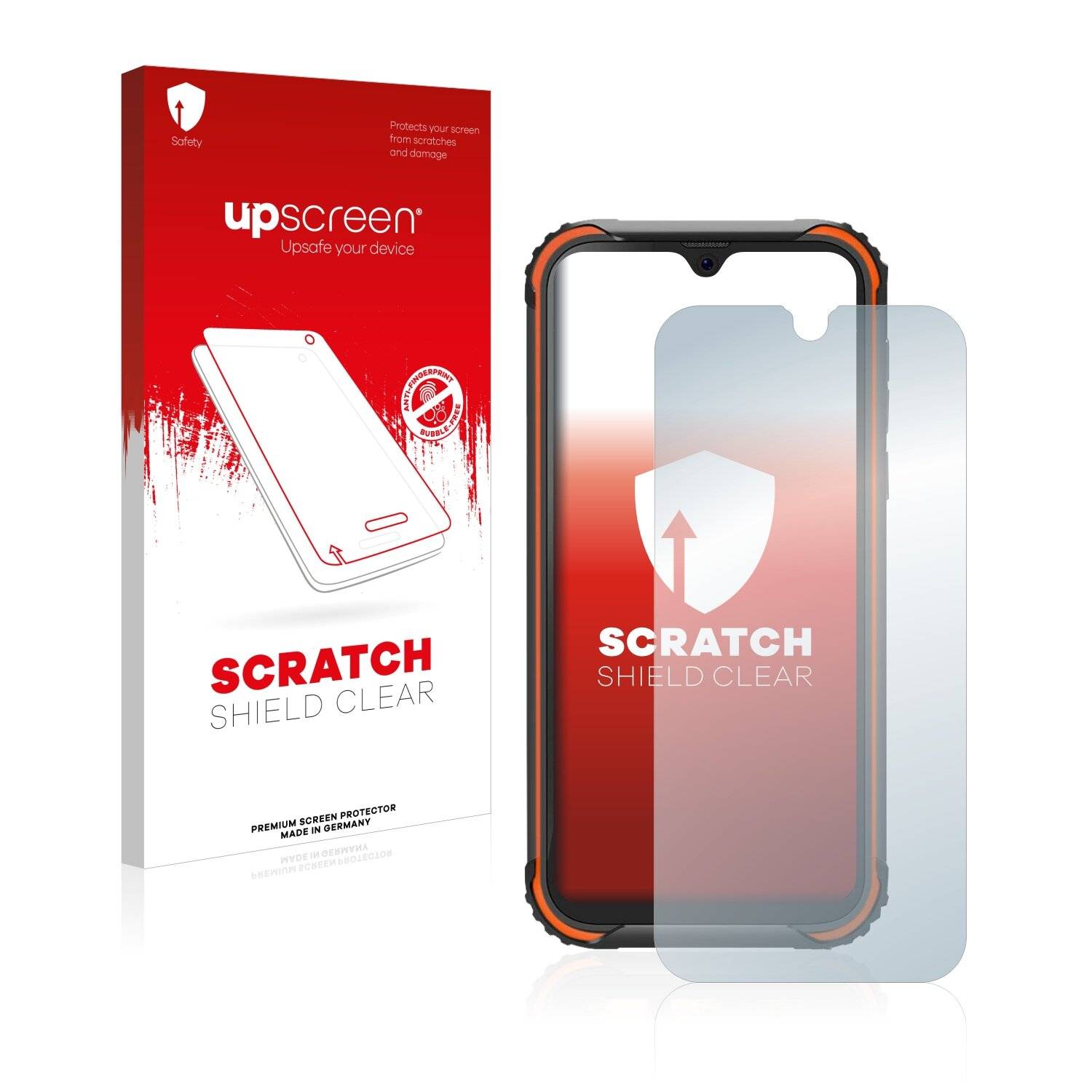 upscreen Scratch Shield Clear Premium Displayschutzfolie für Blackview