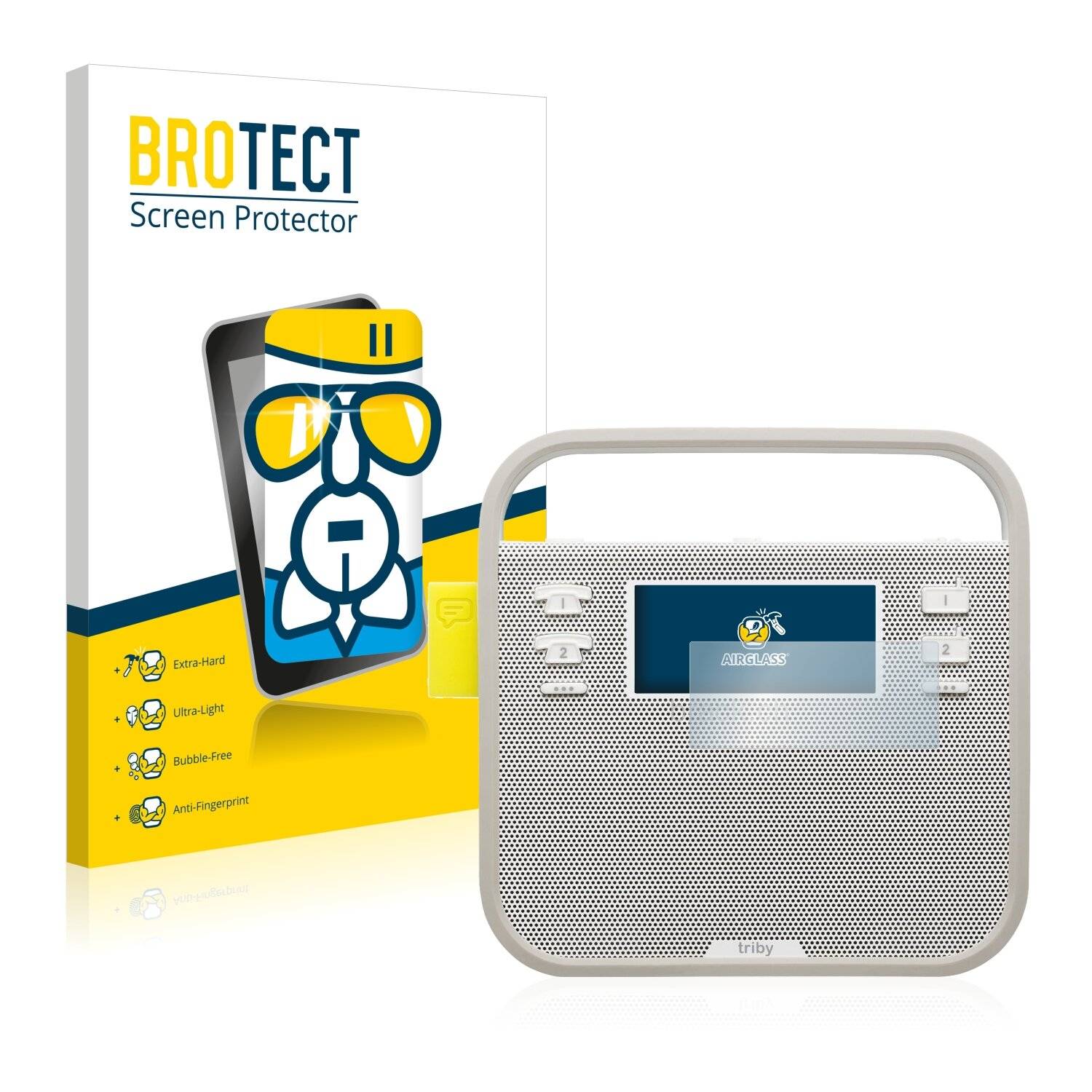 BROTECT AirGlass Schutzglas Folie für Invoxia