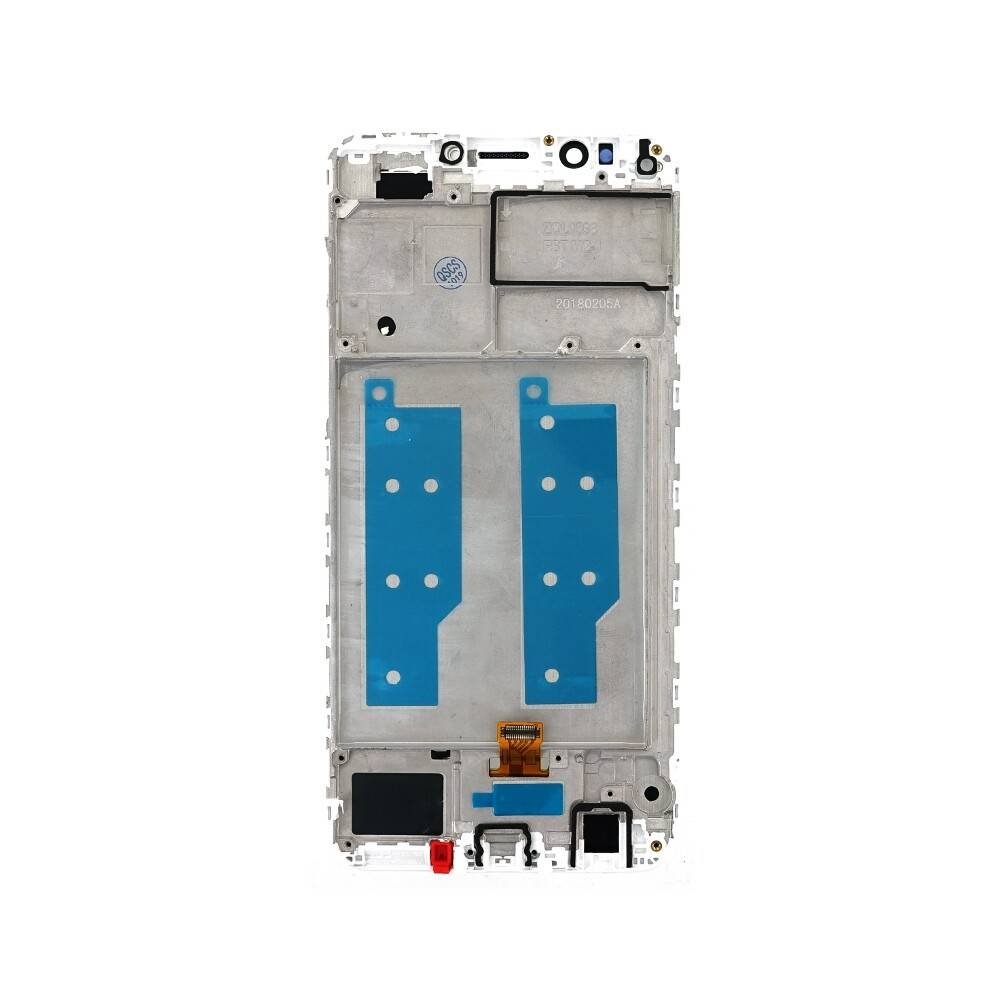 Display für Huawei Honor 7C LCD + Rahmen Weiß Bildschirm Touch