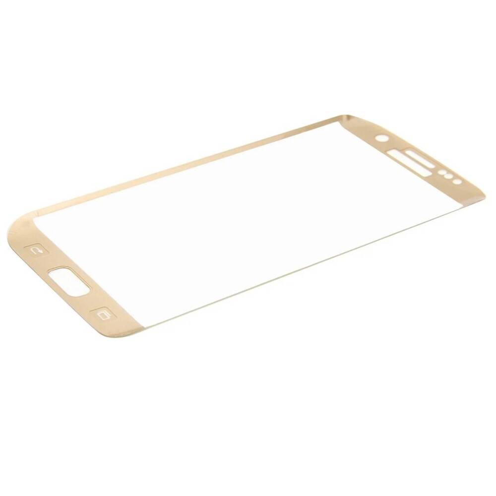 Panzerfolie 9H für Samsung S7 Blickschutz Gold