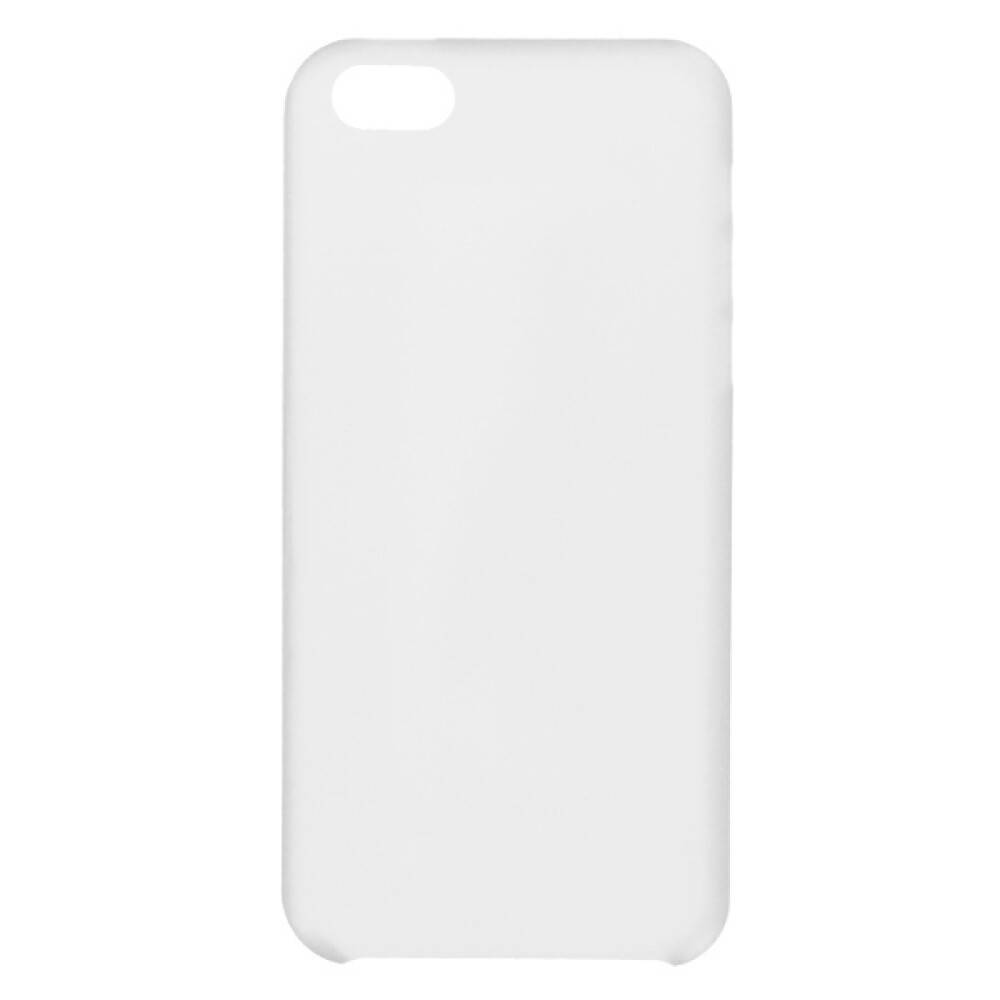 Ultradünne TPU Handyhülle für iPhone 5c Transparent Weiß Schutz Case