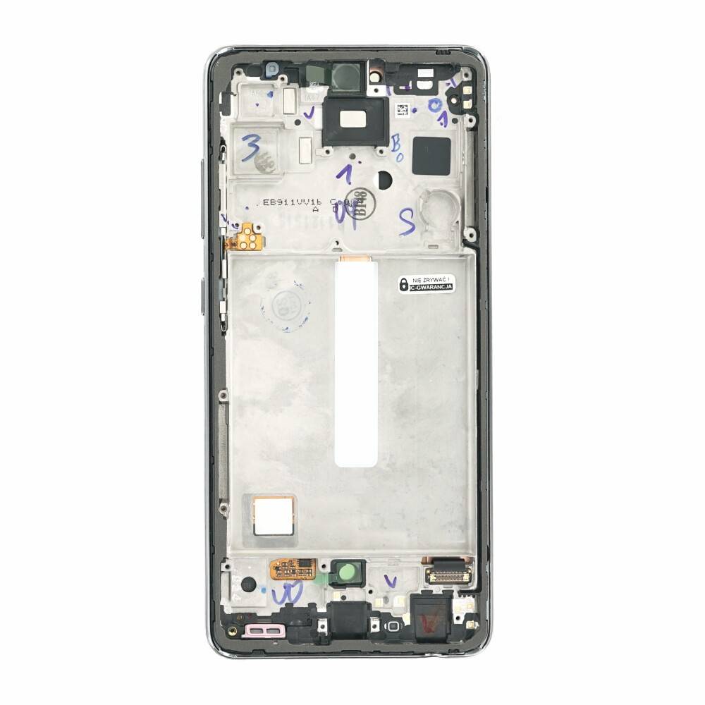 Original Display für Samsung Galaxy A52S 5G A528 LCD +Rahmen schwarz GH82-26861A