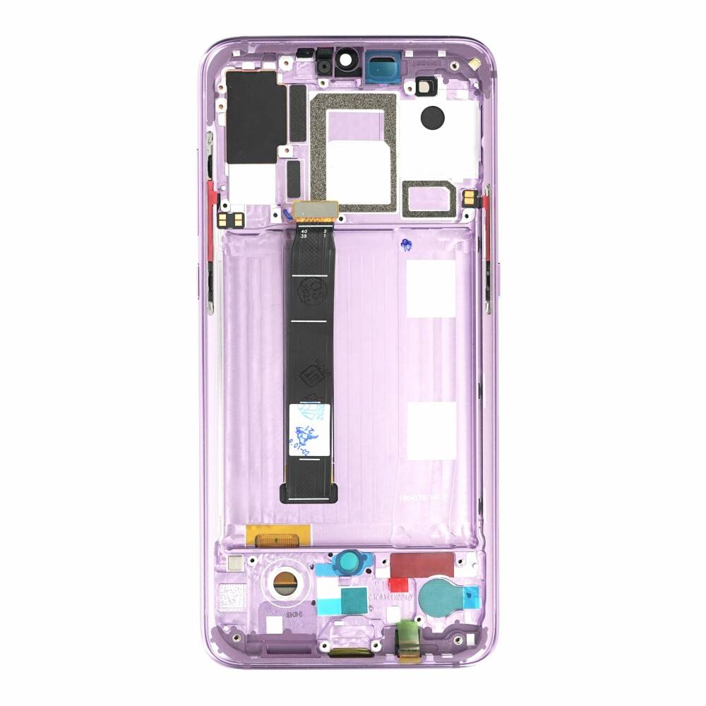 Display für Xiaomi Mi 9 LCD + Rahmen lila Touch Bildschirm