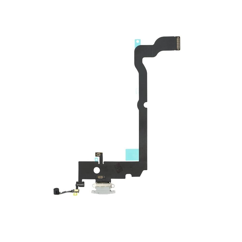 Ladebuchse für iPhone XS Max Weiß Dock Connector Flex Ersatz