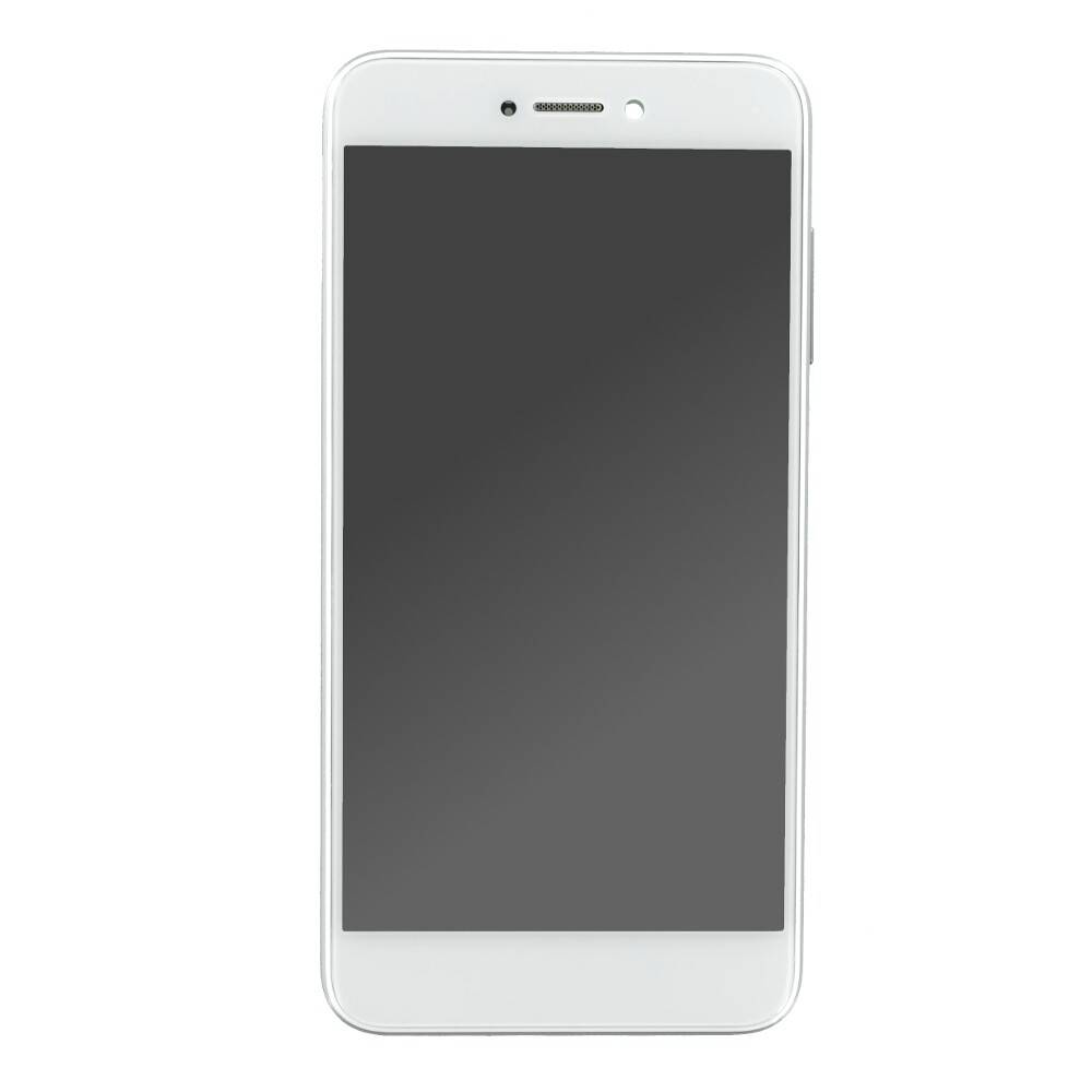 Display für Huawei P8 Lite 2017 LCD + Rahmen Weiß Touch Bildschirm