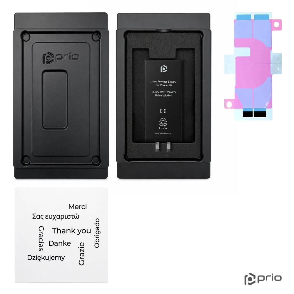 prio Akku für iPhone XR / 10 (ohne Flexkabel)