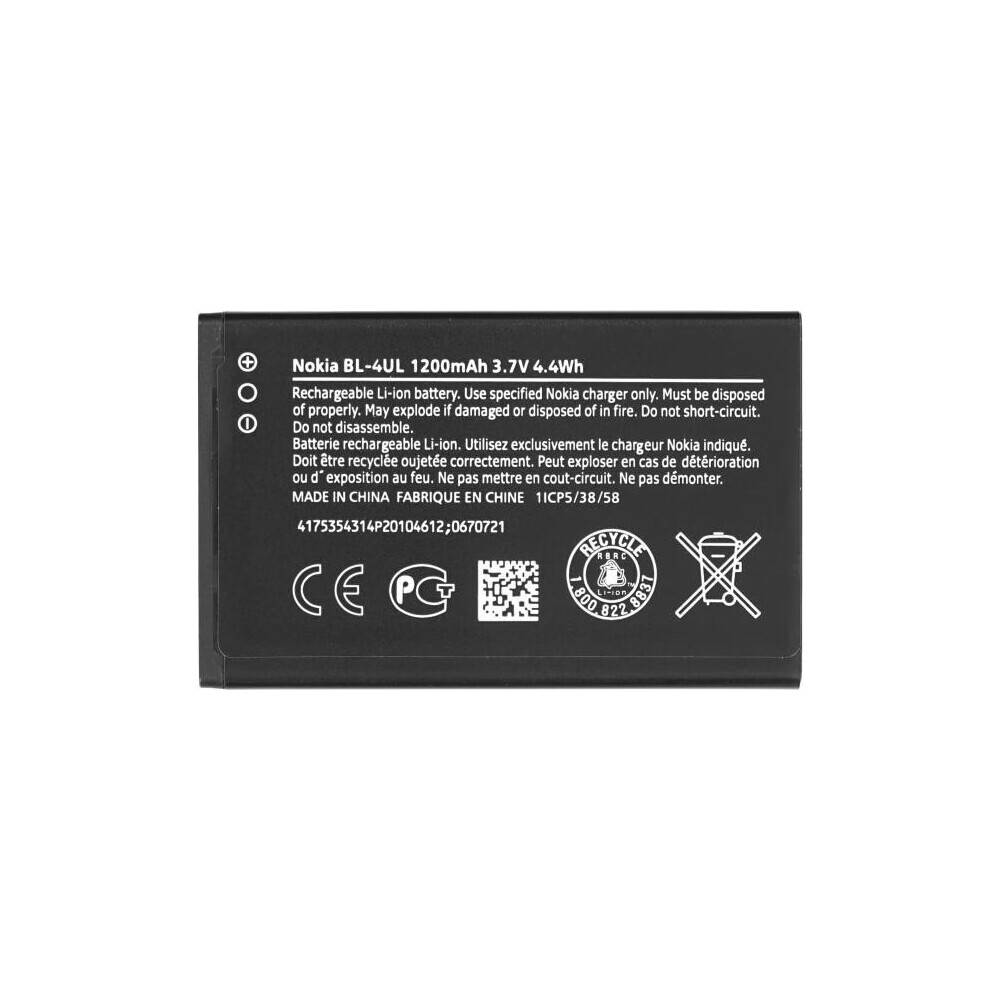 BL-4UL Akku für Nokia Asha 215 4G 225 3310 3310 3G 6310 BL-4WL CS-NK225XL