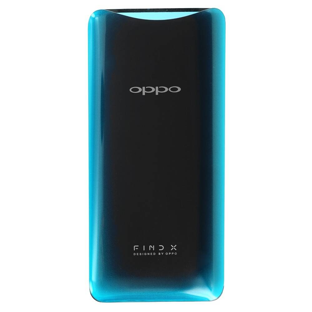 für Oppo Find X Akkudeckel Akkufachdeckel blau Rückseite