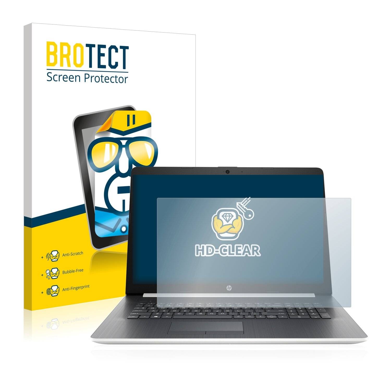BROTECT HD-Clear Displayschutzfolie für HP