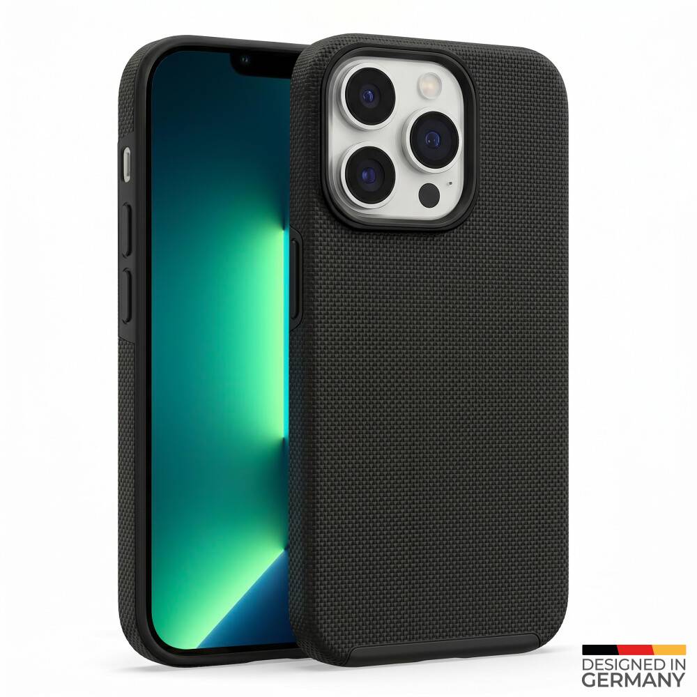 prio Schutzhülle für iPhone 13 Pro Max schwarz
