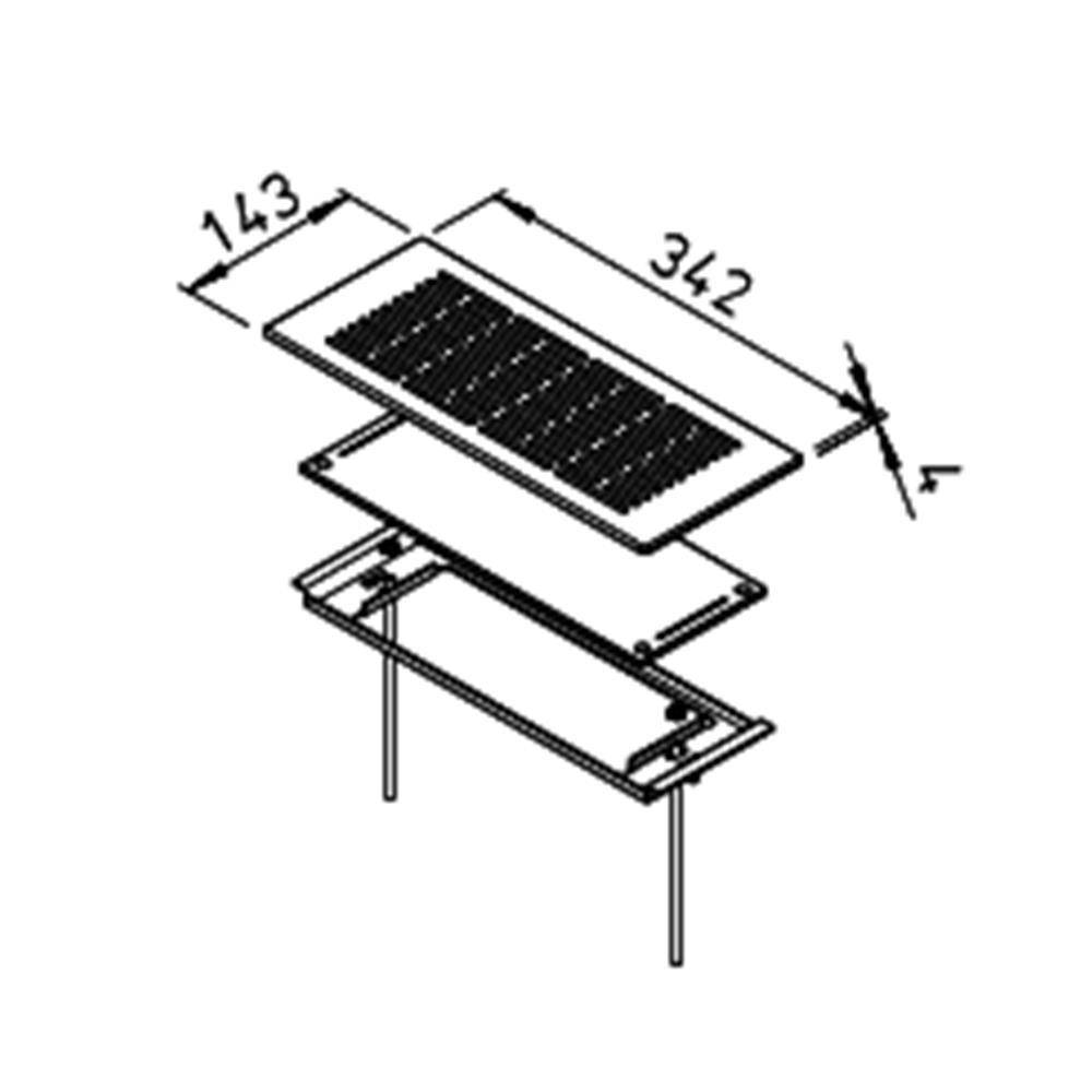 Helios FRS-WGS 1 Wandgitter-Set