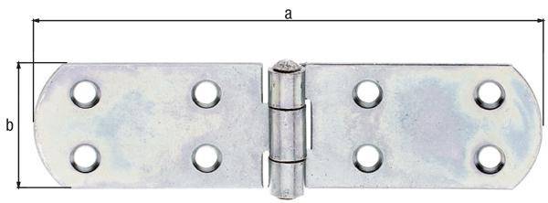 Kistenband H.35mm B.offen156mm S.2mm STA galv.verz.d.pass.GAH