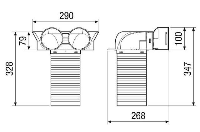 Maico Umlenkstück MA-U2-90