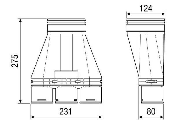 Maico Adapter MA-AD3-63