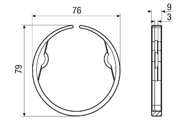 Maico Klammern MA-KL75