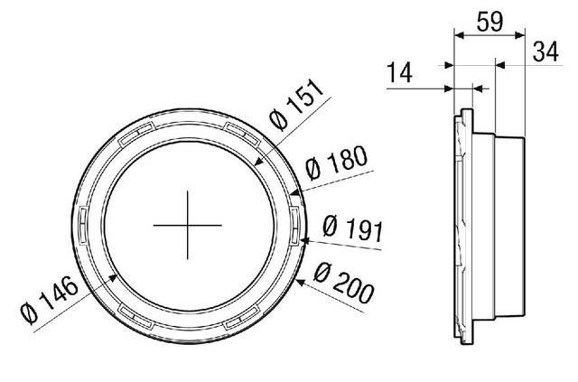 Maico Anschluss-Übergang MA-AÜ160
