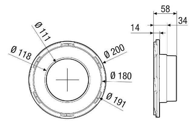 Maico Anschluss-Übergang MA-AÜ125