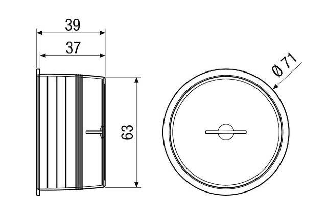 Maico Verschlussdeckel MA-VD63